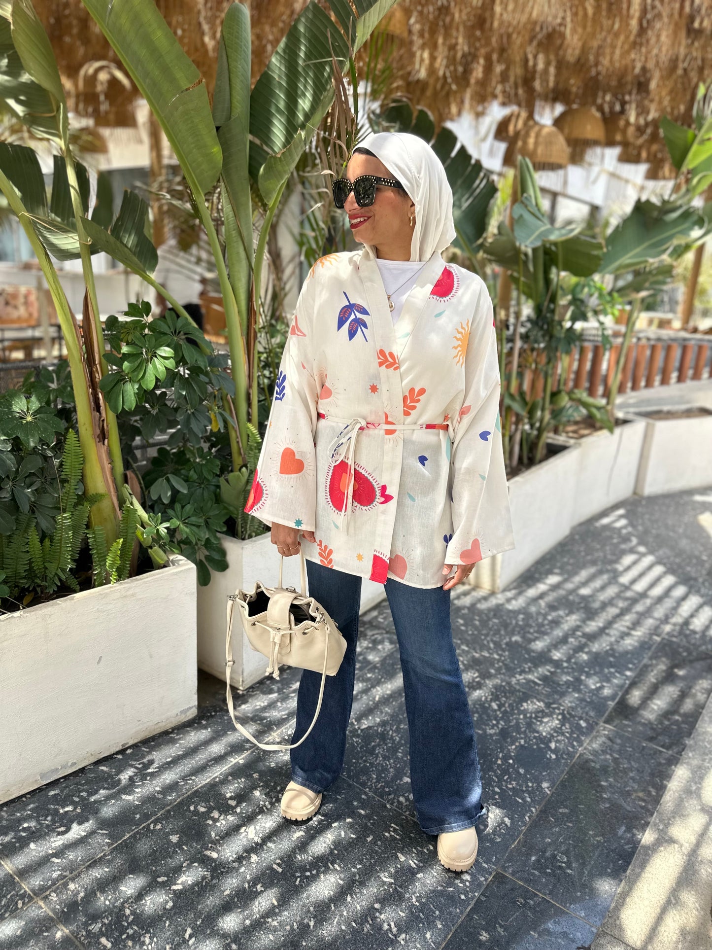Linen kimono