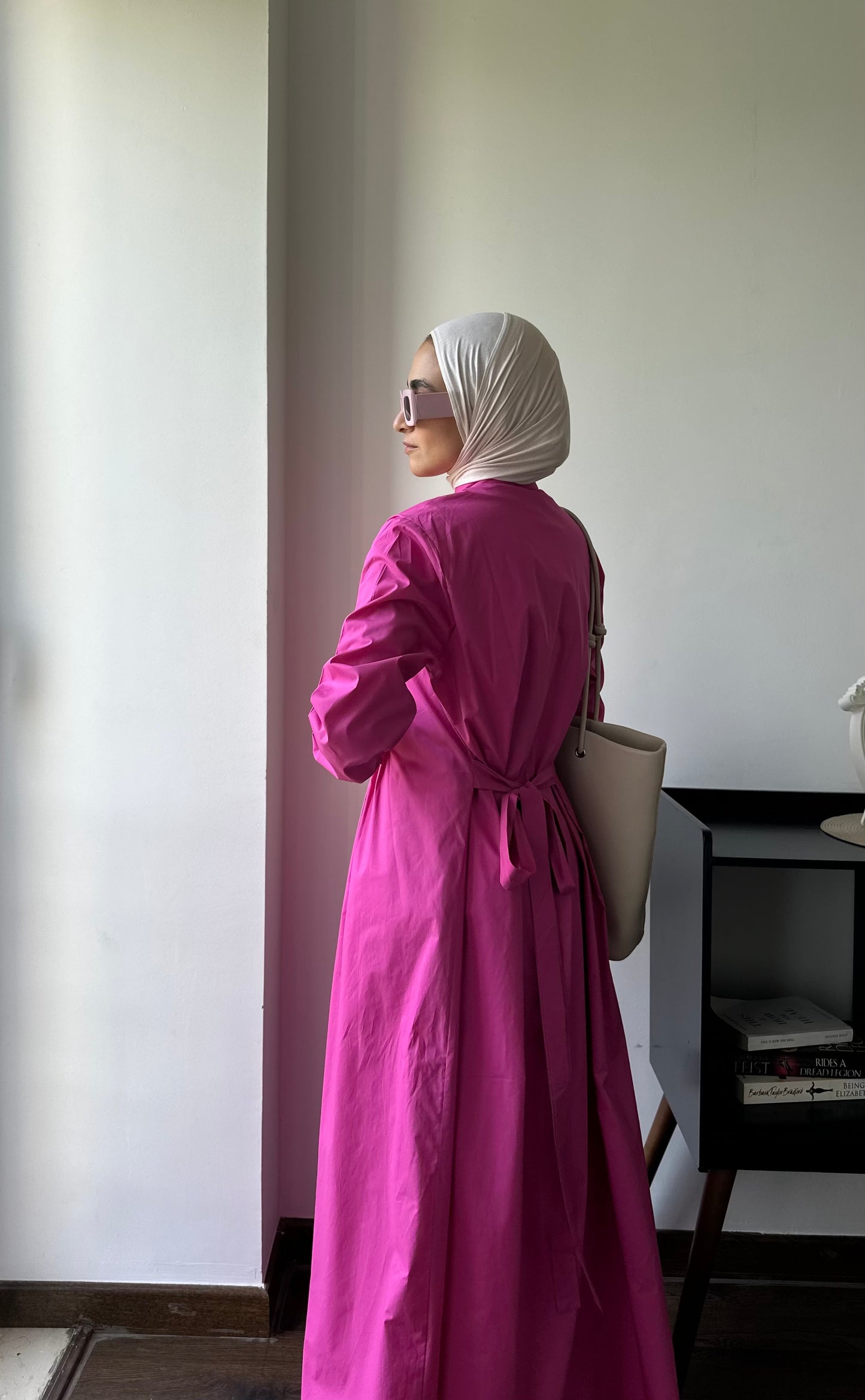 LUNA DRESS in fushia