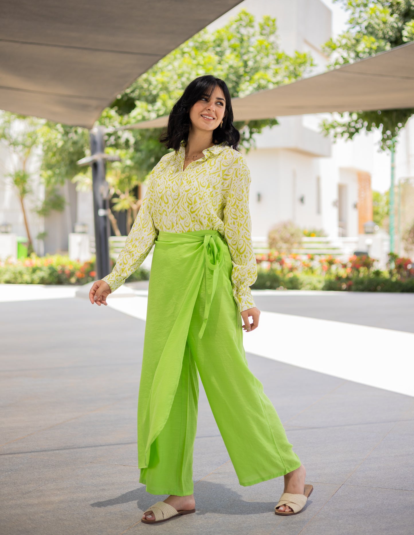 Wrap pants