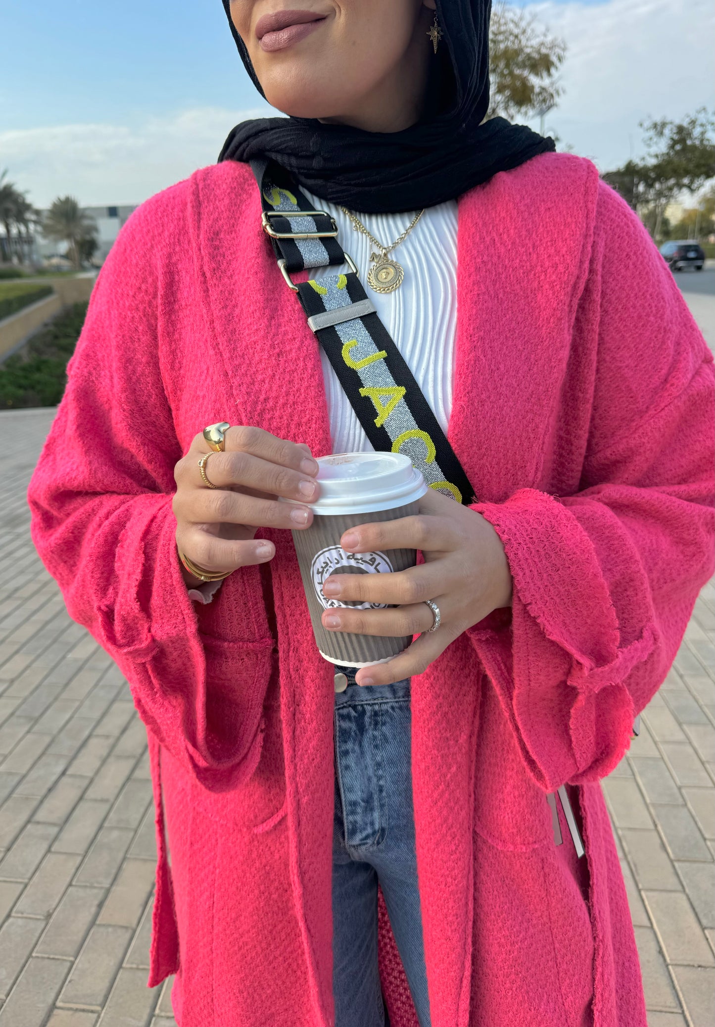 Winter knitwear cardigan