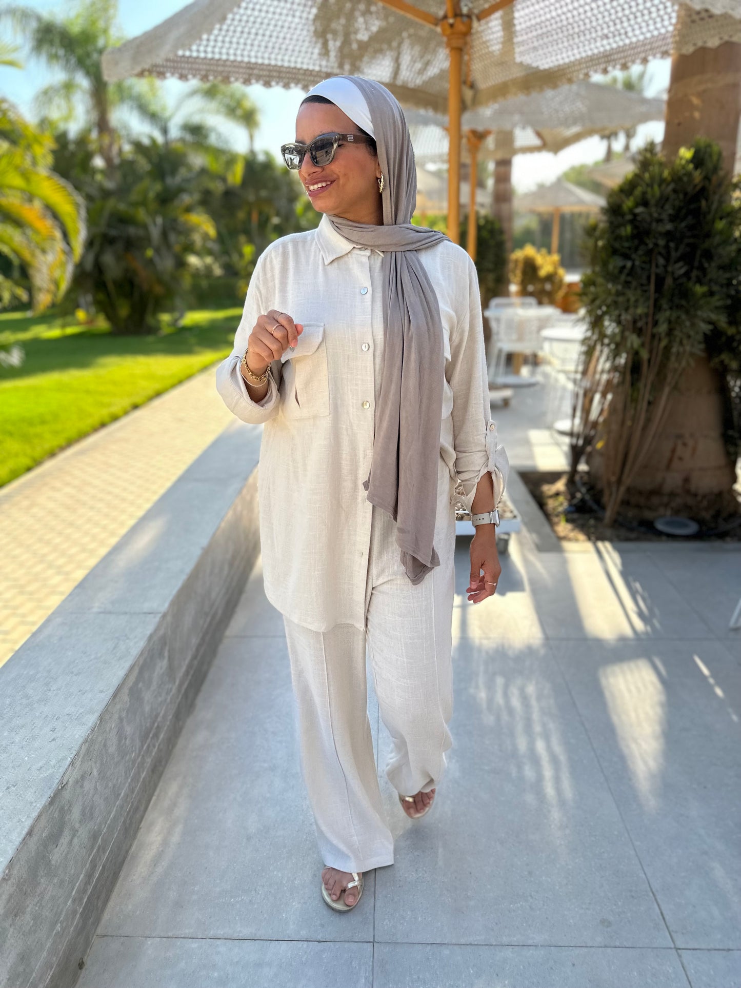 Linen chemise