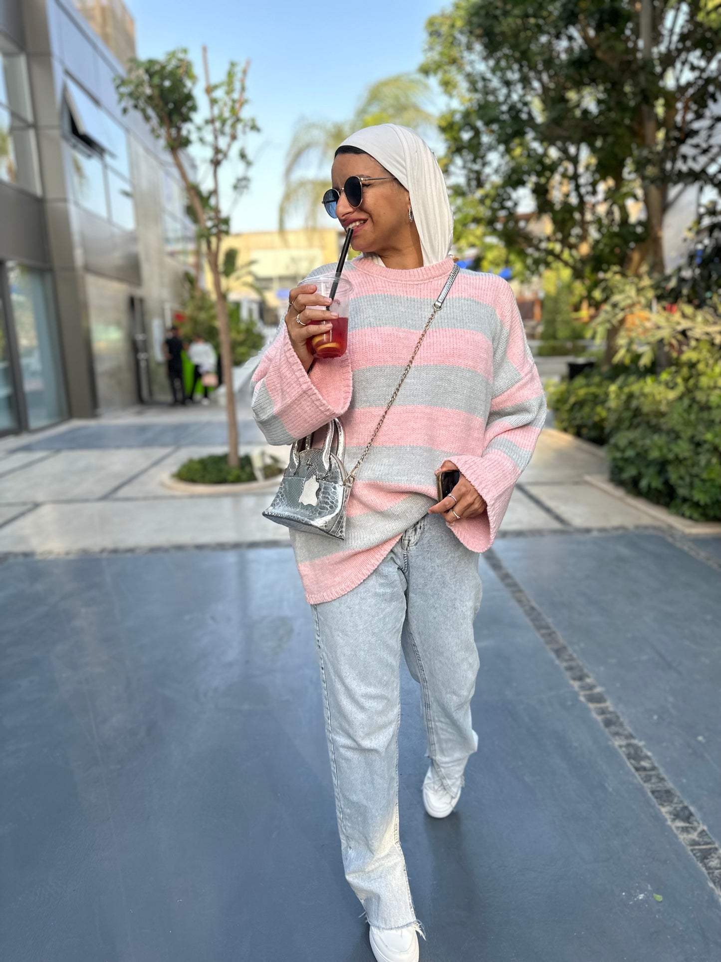 Stripped pullover