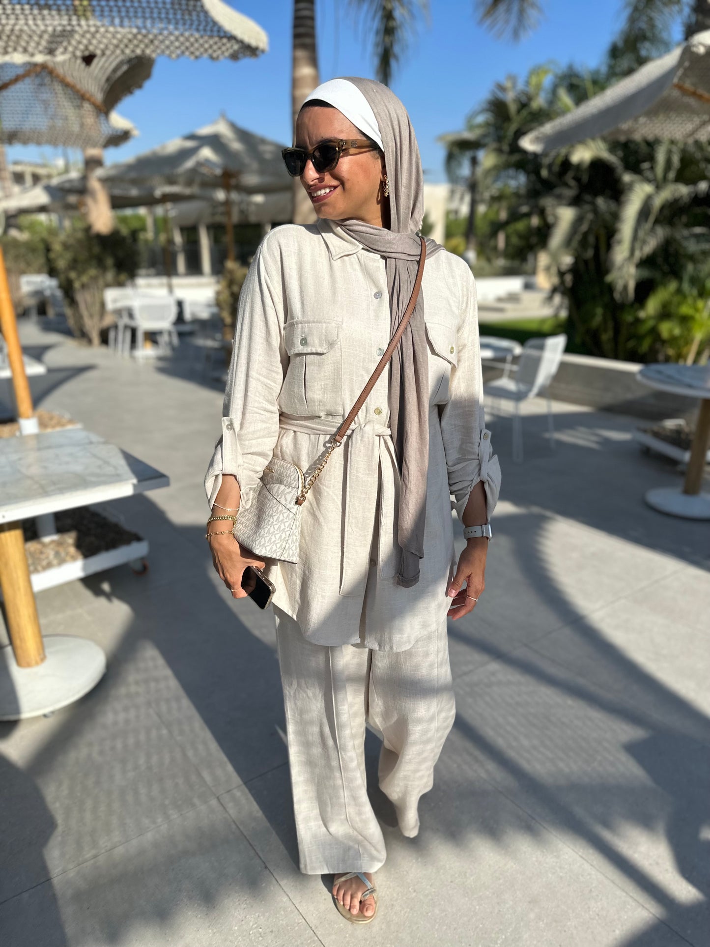 Linen chemise