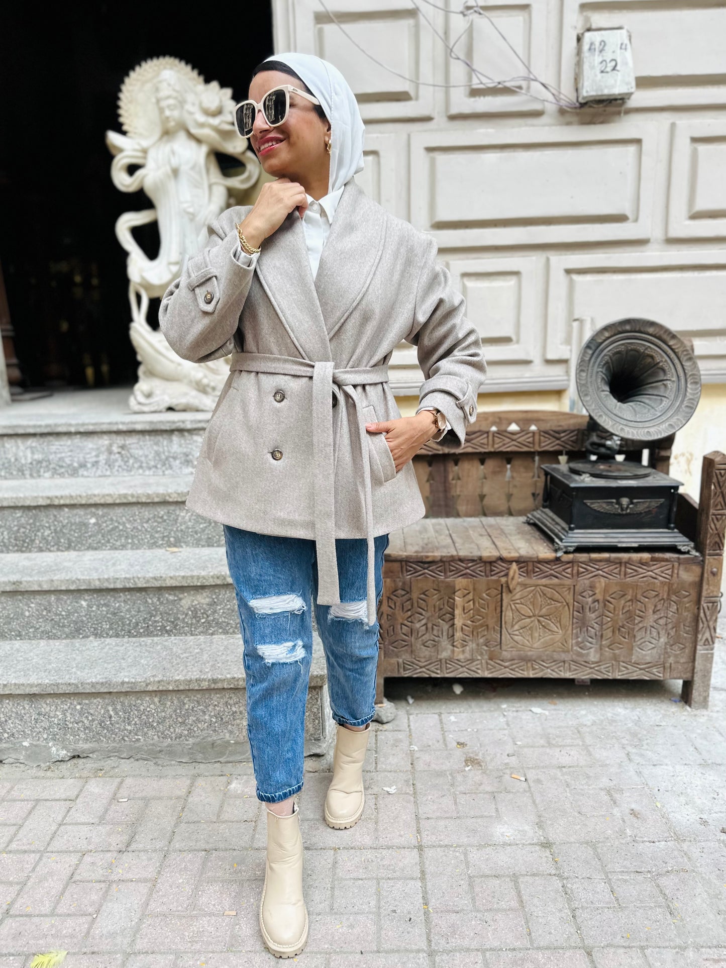 Heavy coat