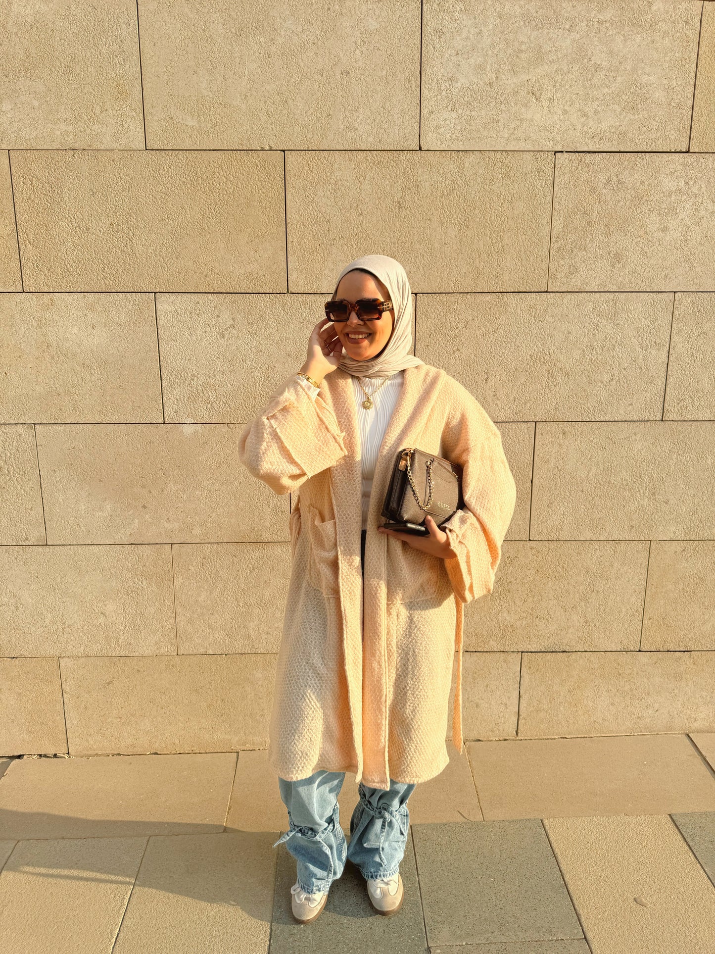 Winter knitwear cardigan