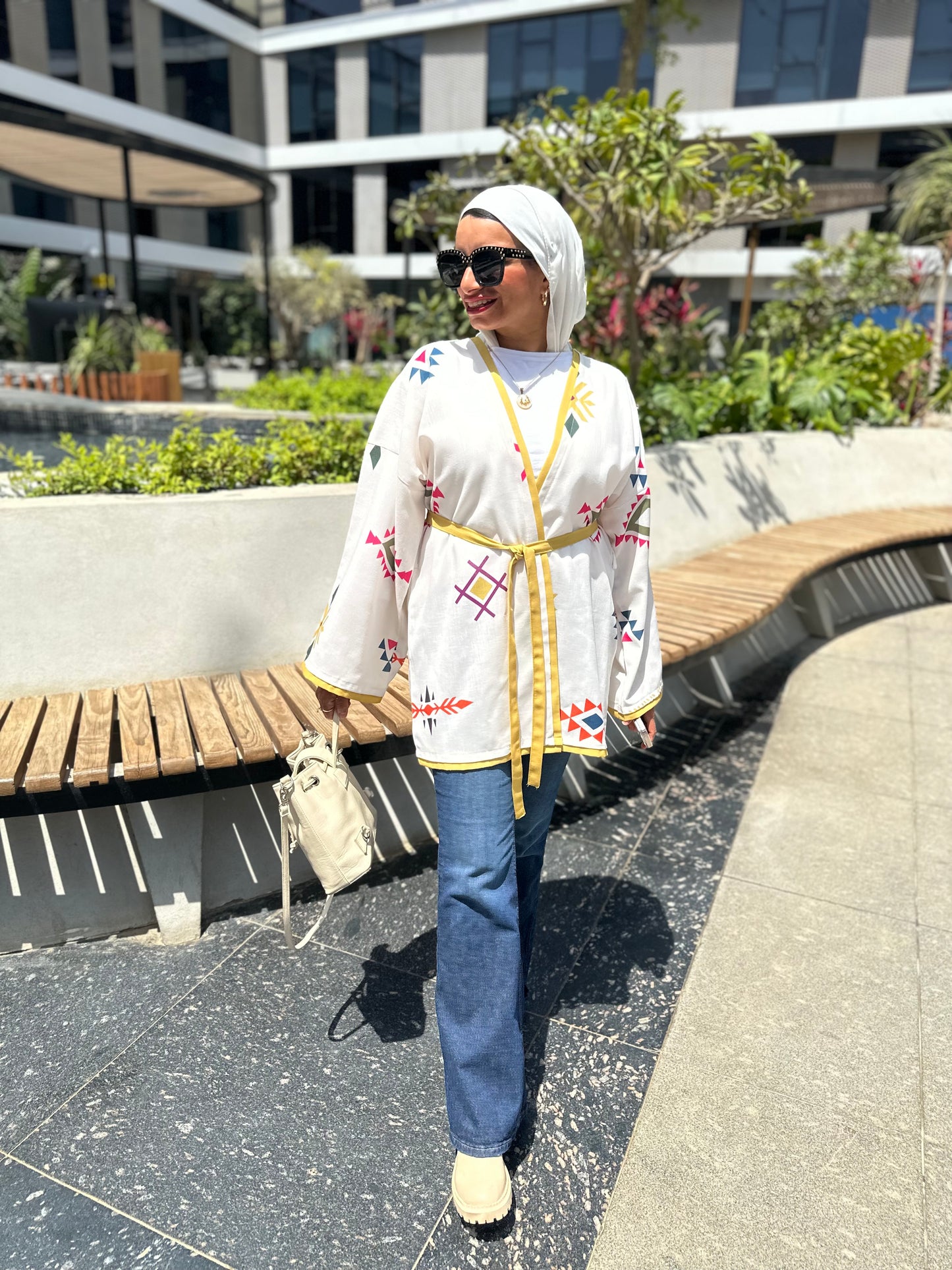 Linen kimono