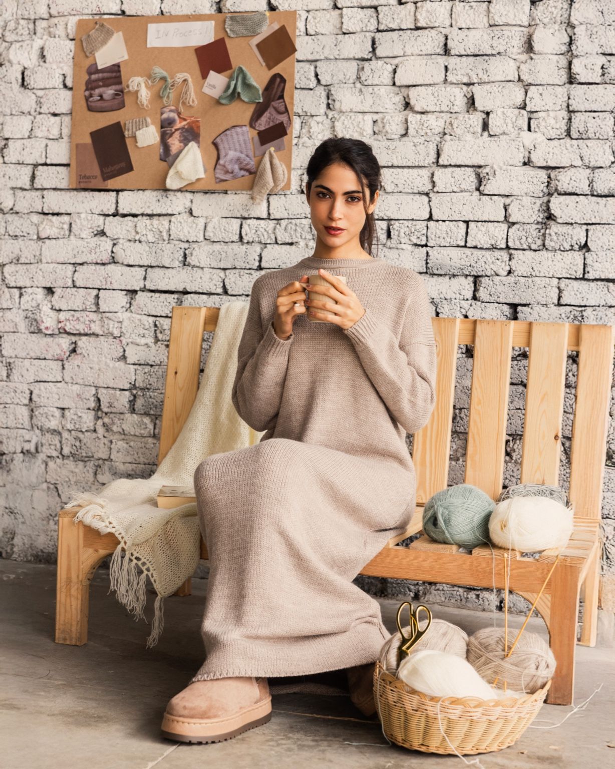 Calm knitdress