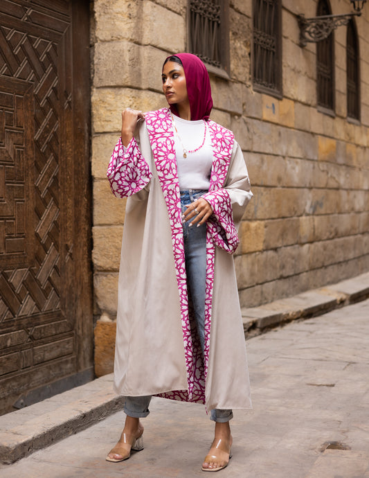 Double face kaftan