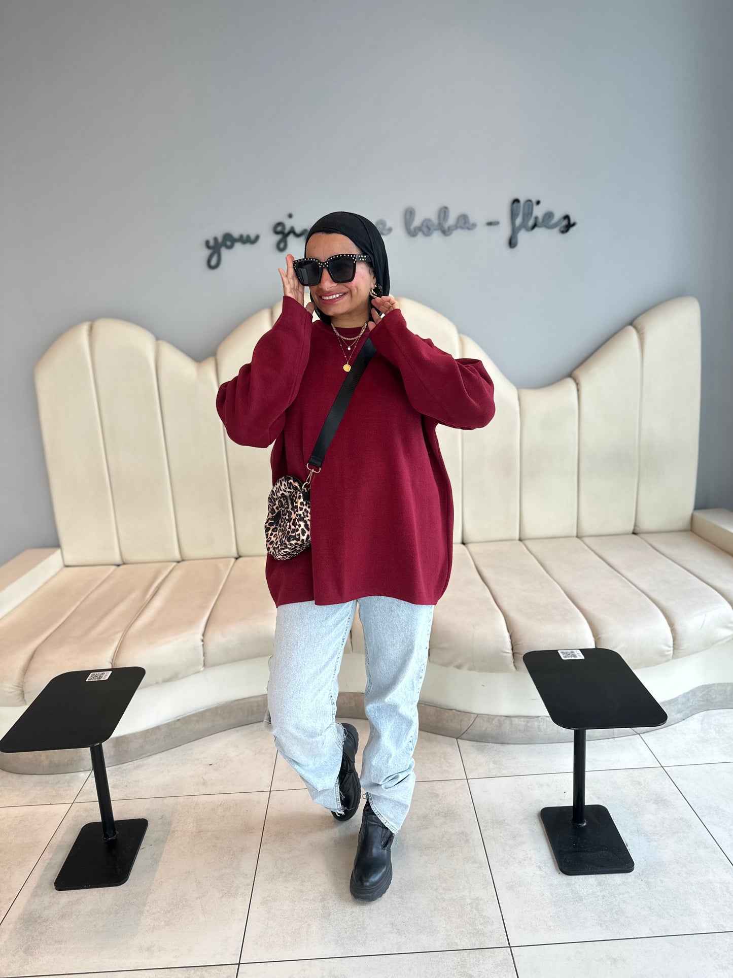 Basic knitwear pullover