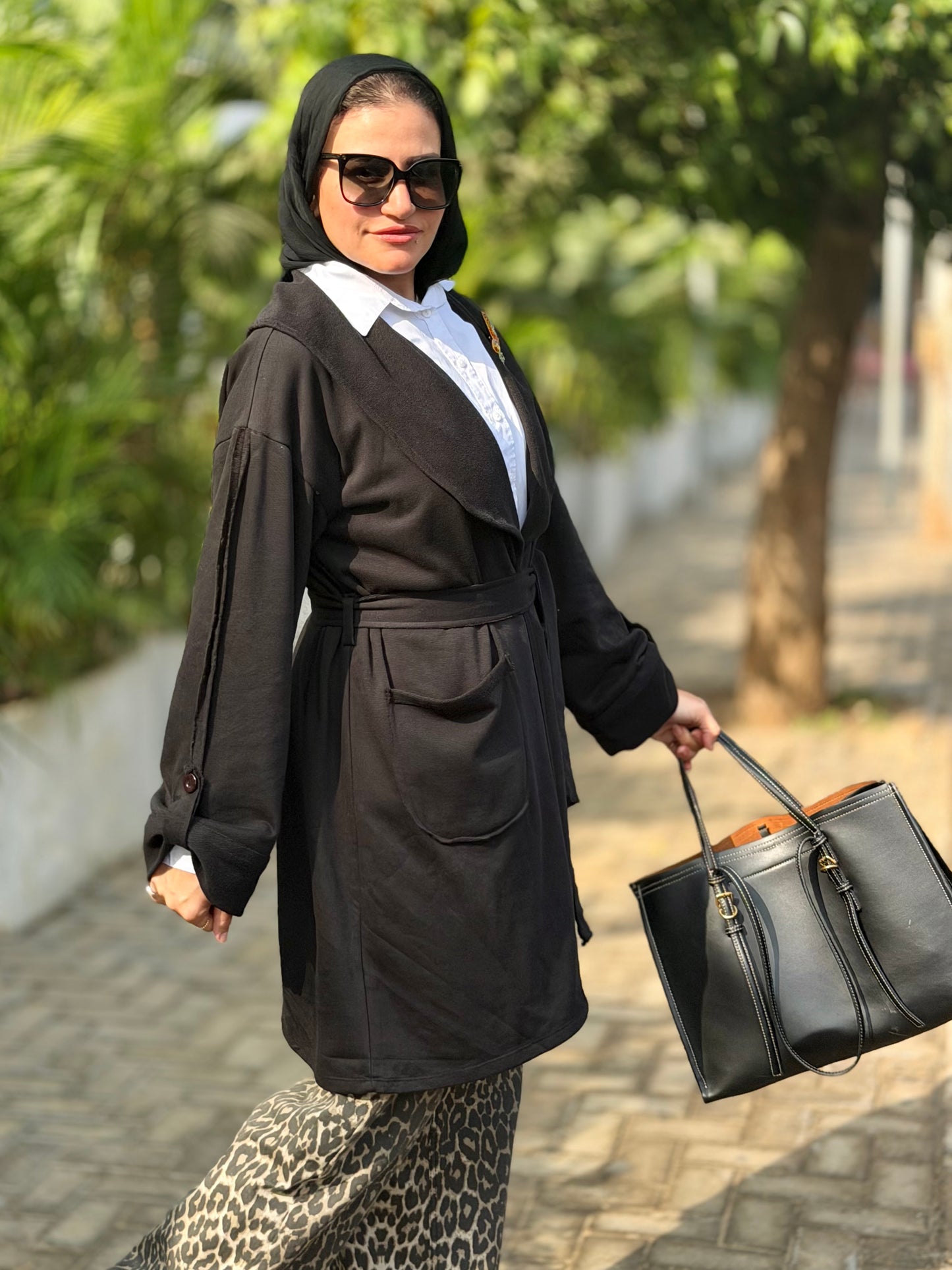 Milton long cardigan