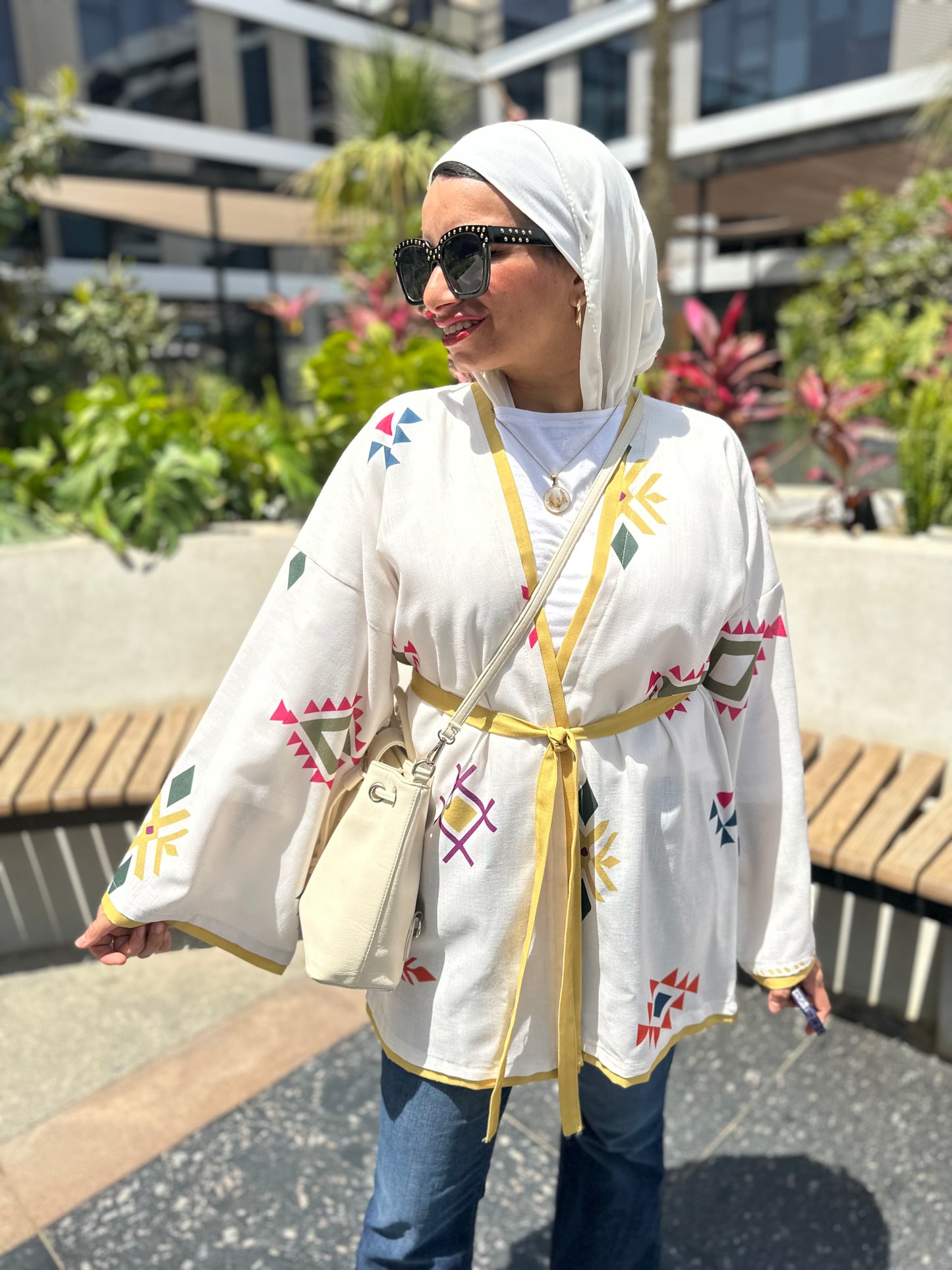 Linen kimono
