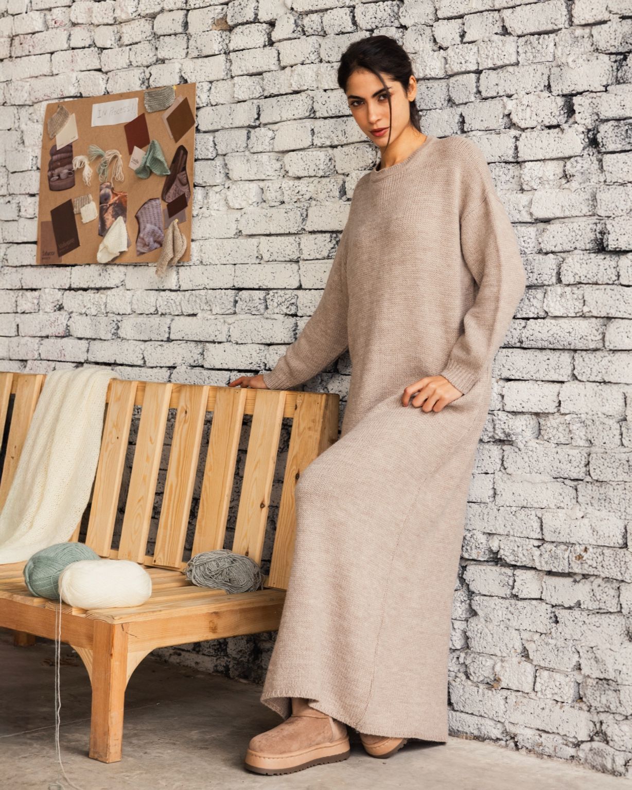 Calm knitdress