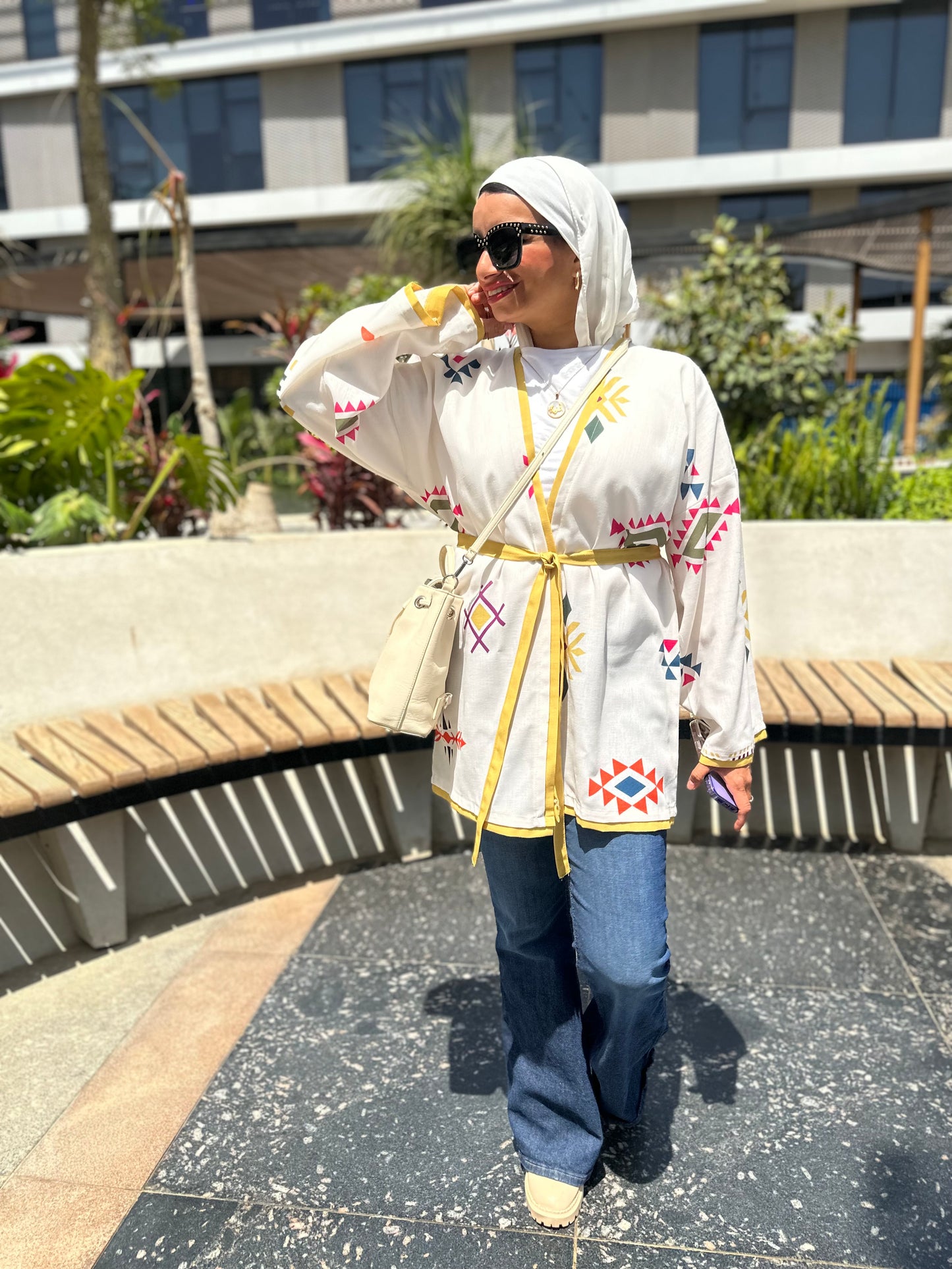 Linen kimono