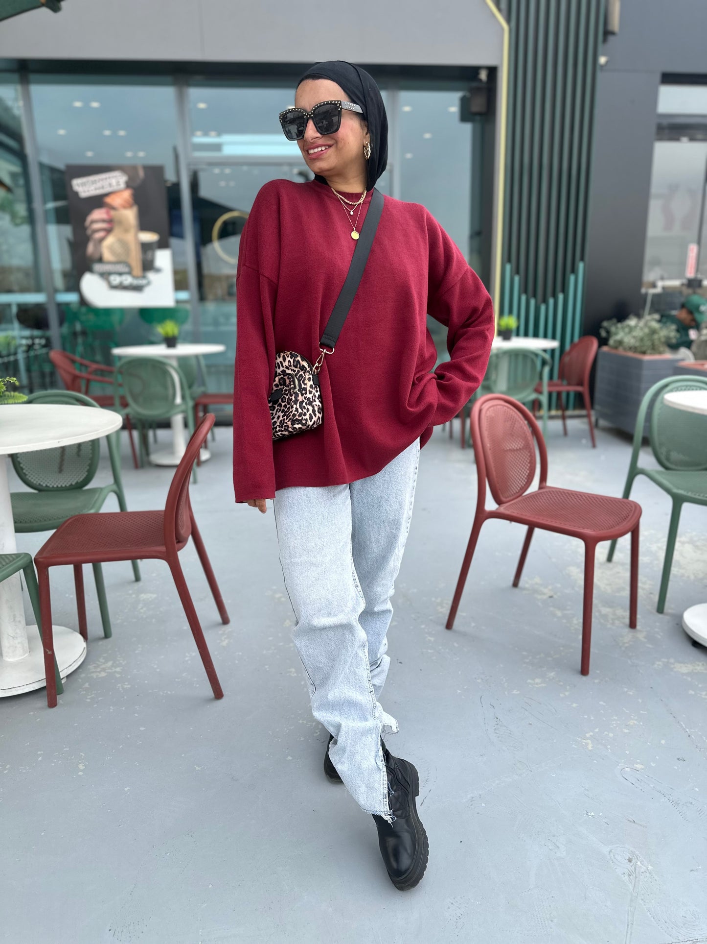 Basic knitwear pullover