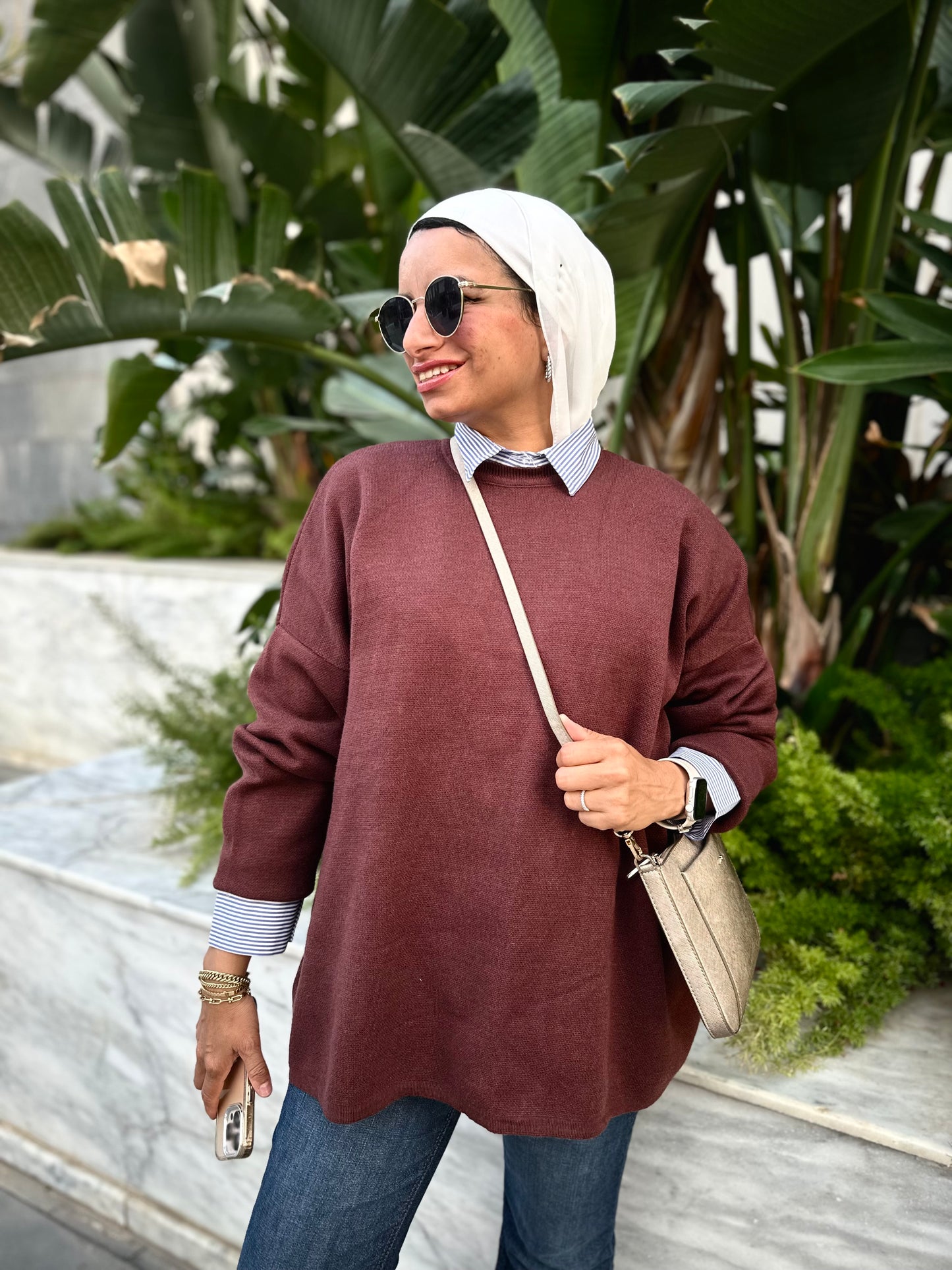 Basic knitwear pullover