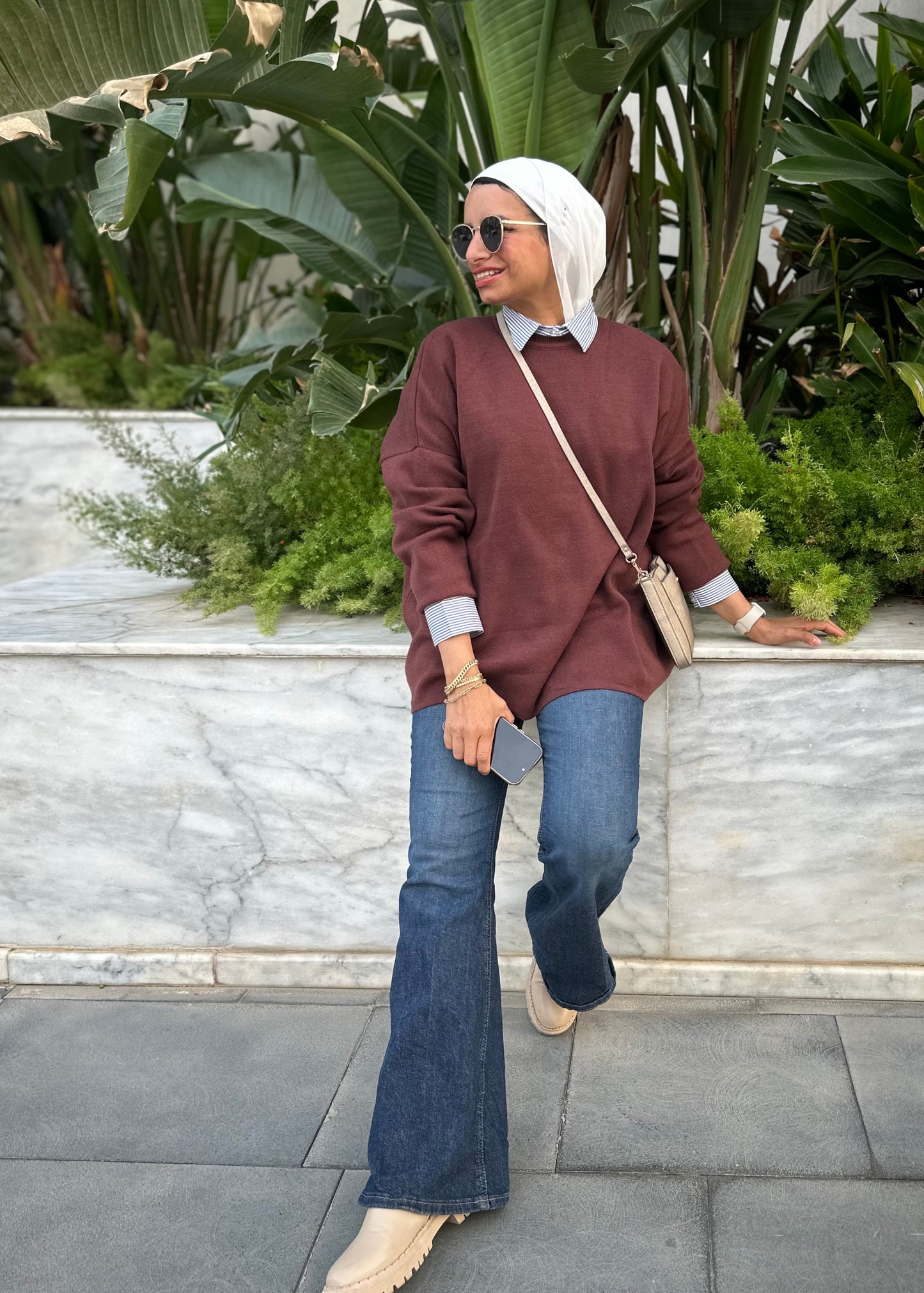 Basic knitwear pullover