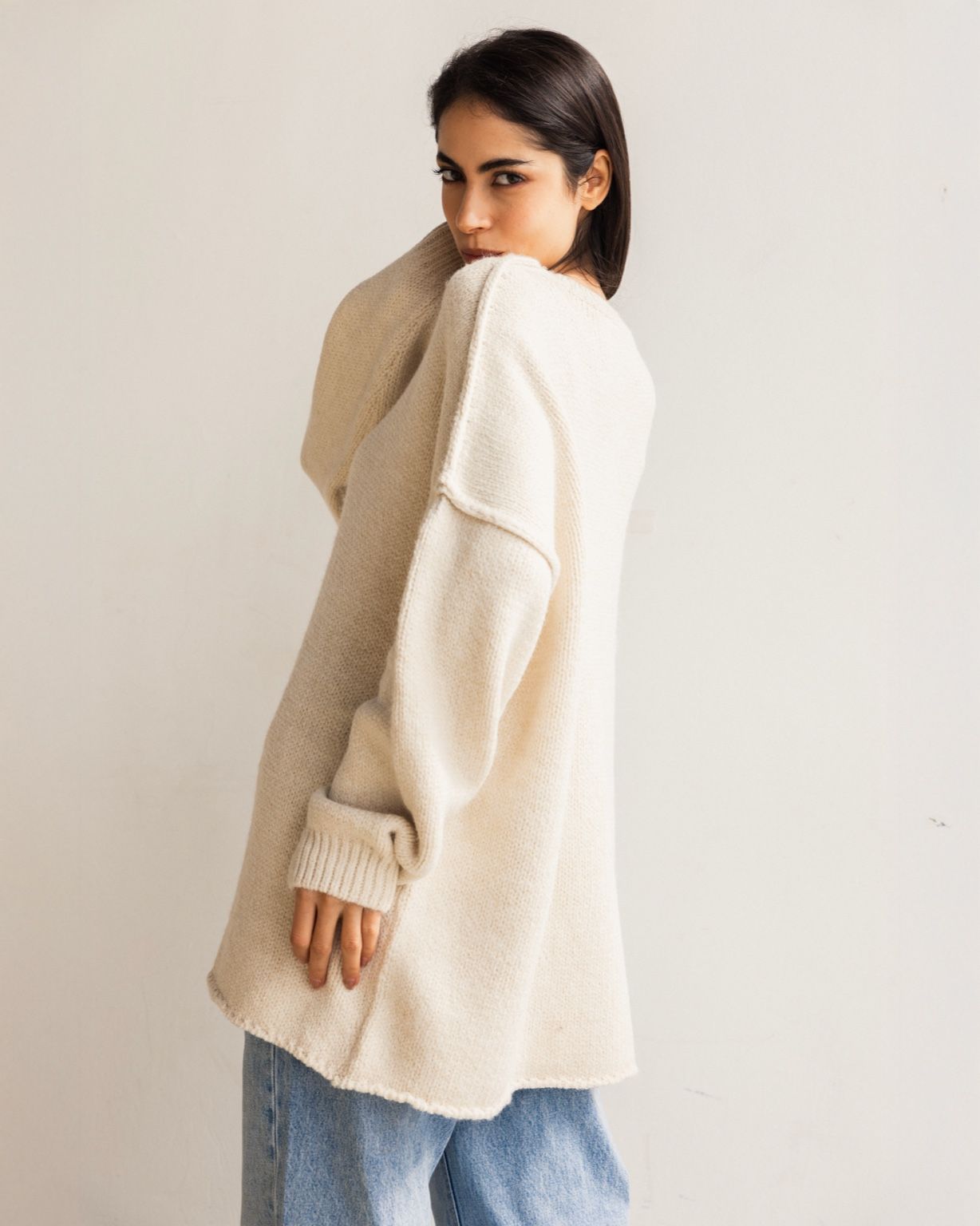 Cozy knit cardigan